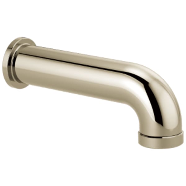 Brizo Brizo Universal Showering: Linear Round Diverter Tub Spout in Polished Nickel