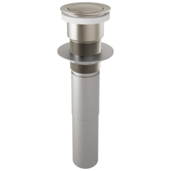 Brizo Push Button Pop-Up Without Overflow Luxe Nickel