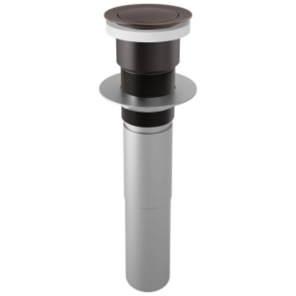 Brizo Other: Push Button Pop-Up Without Overflow in Venetian Bronze