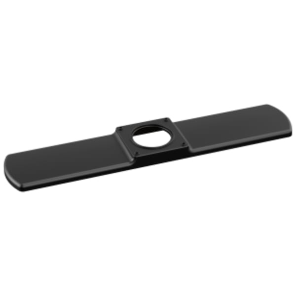 Delta Mateo®: 10 1/2" Escutcheon, Mounting Screws, Gasket, Nuts & Washers in Matte Black