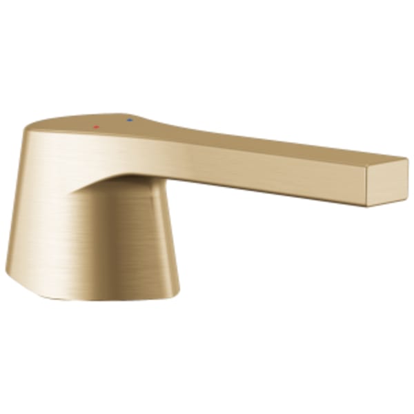 Delta Zura®: Single Handle With Finish Accent in Champagne Bronze