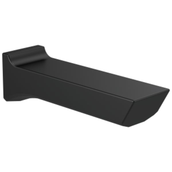 Delta Pivotal™: Tub Spout - Non-Diverter in Matte Black