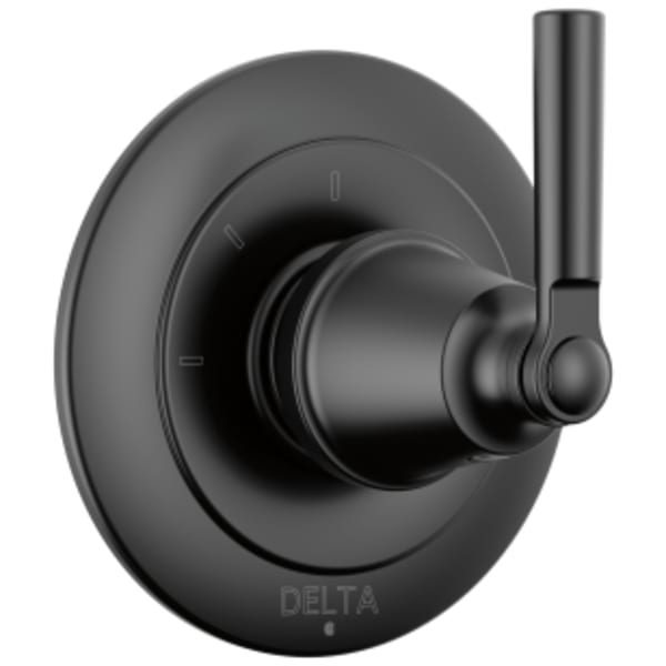 Delta SAYLOR™: 3-Setting 2-Port Diverter Trim in Matte Black