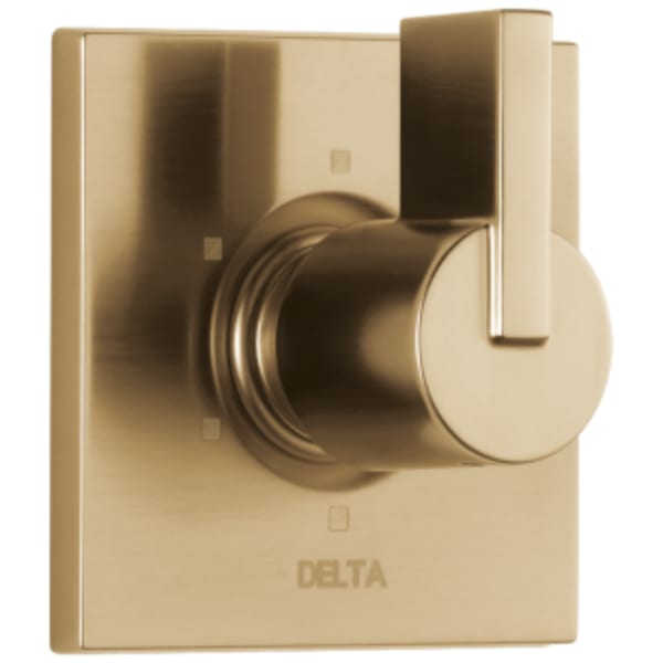 Delta Vero® 6-Setting 3-Port Diverter Trim Champagne Bronze