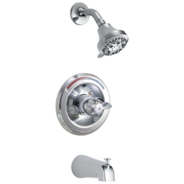 Commercial HDF®: Monitor® 13 Series Tub and Shower Trim in Chrome