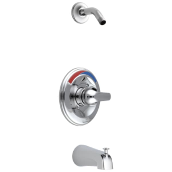 Commercial HDF®: Monitor® 13 Series Tub & Shower Trim - Less Head in Chrome