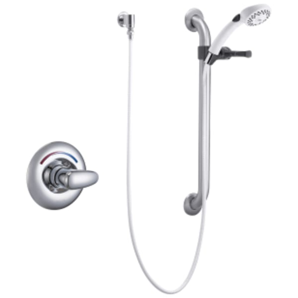 Commercial T13H: Universal Shower Trim in Chrome