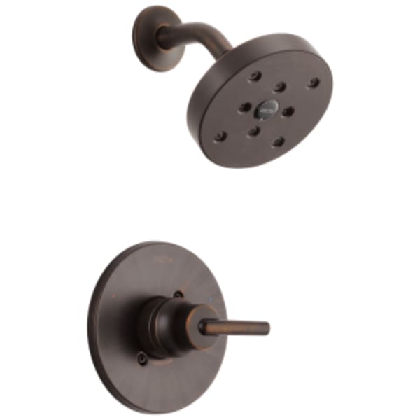 Delta Trinsic®: Monitor® 14 Series H2Okinetic® Shower Trim in Venetian Bronze