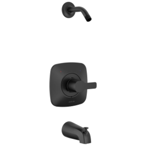 Delta Modern™: Monitor 14 Series Tub & Shower Trim - Less Head in Matte Black