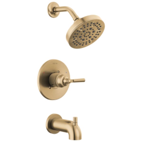 Delta SAYLOR™: Monitor® 14 Series Tub & Shower Trim in Champagne Bronze
