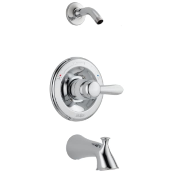 Delta Lahara® Monitor® 14 Series Tub & Shower Trim Less Head Chrome