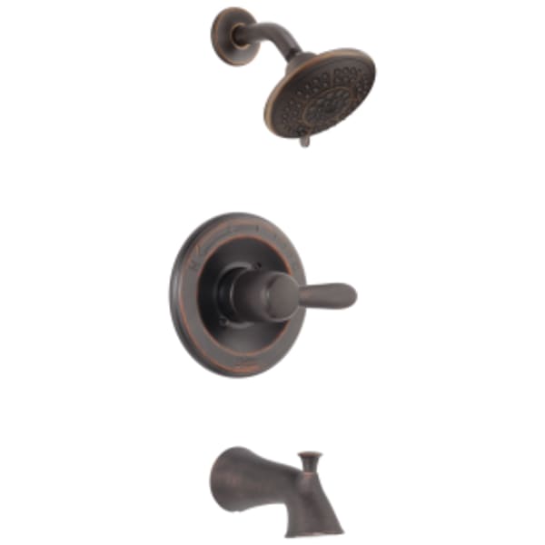 Delta Lahara®: Monitor® 14 Series Tub & Shower Trim in Venetian Bronze