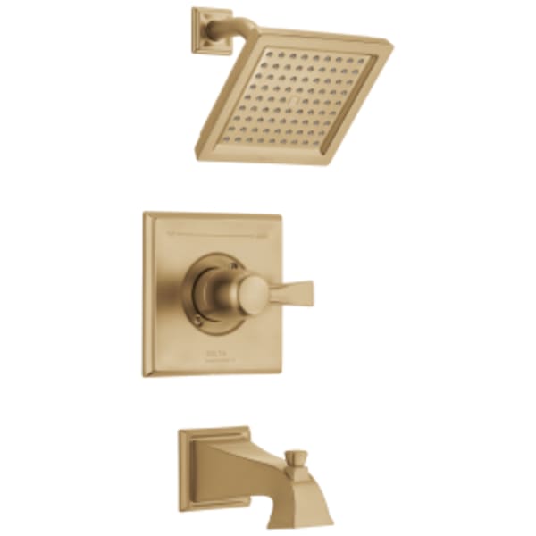 Delta Dryden™: Monitor® 14 Series Tub & Shower Trim in Champagne Bronze