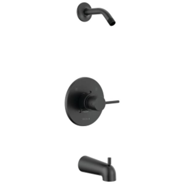 Delta Modern™: Monitor 14 Series Tub & Shower Trim - Less Head in Matte Black
