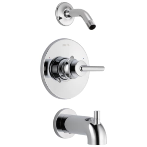 Delta Trinsic®: Monitor® 14 Series Tub & Shower Trim - Less Head in Chrome