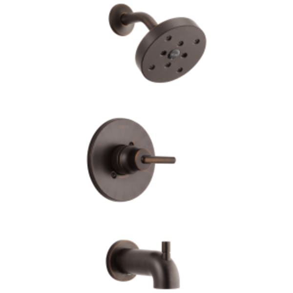Delta Trinsic®: Monitor® 14 Series H2Okinetic® Tub & Shower Trim in Venetian Bronze