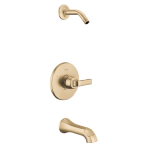 Delta Lineax™ Monitor 14 Series Tub & Shower Trim Less Head Champagne Bronze