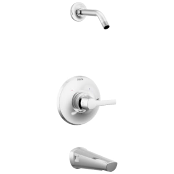 Delta Galeon™: 14 Series Tub & Shower Trim - Less Head in Lumicoat Chrome