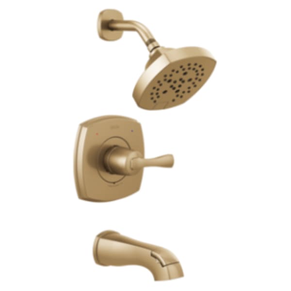 Delta Stryke® 14 Series Tub and Shower Lumicoat® Champagne Bronze