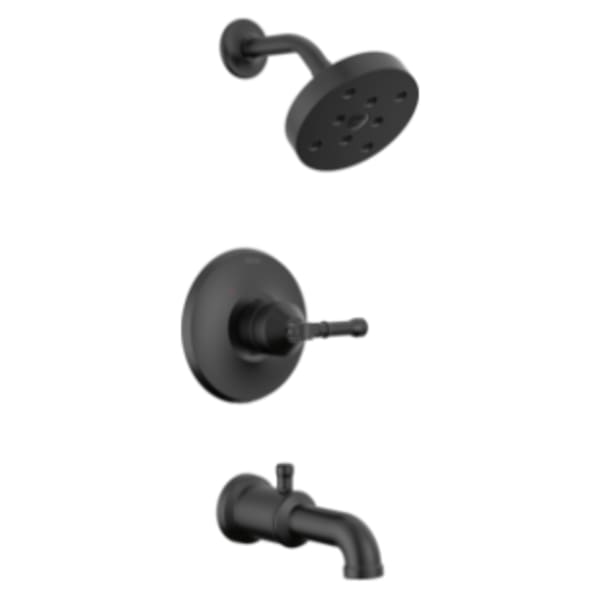 Delta Broderick® 14 Series Tub Shower Trim Matte Black
