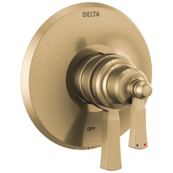 Delta Dorval™: Monitor 17 Series Valve Trim Only in Champagne Bronze