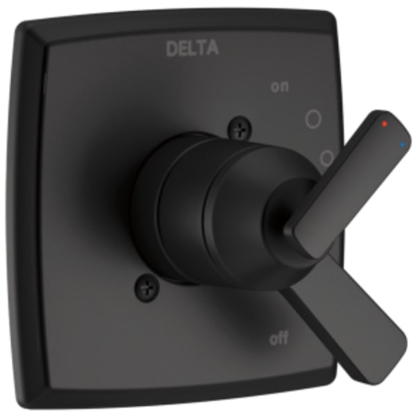 Delta Ashlyn®: Monitor® 17 Series Valve Only Trim in Matte Black