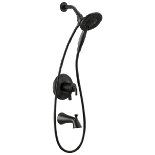 Delta Kayra™: Monitor 17 Series Tub and Shower Trim in Matte Black