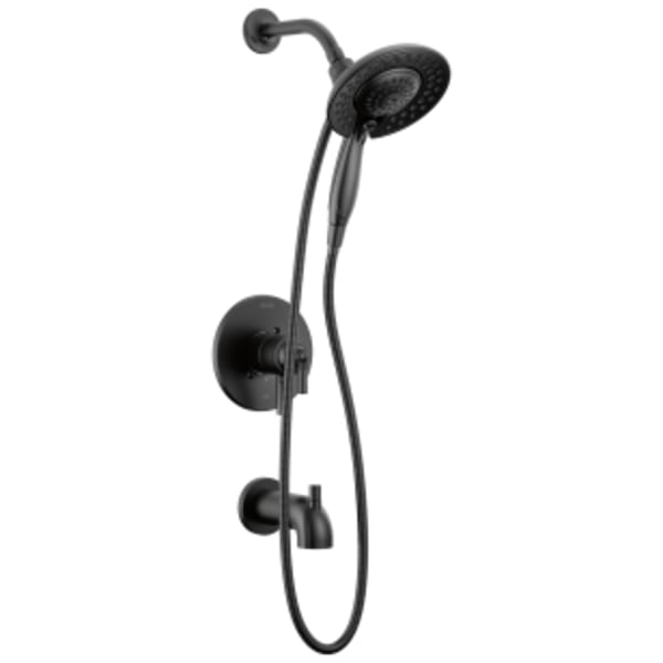 Delta SAYLOR™: Monitor® 17 Series Tub & Shower Trim with In2ition® in Matte Black