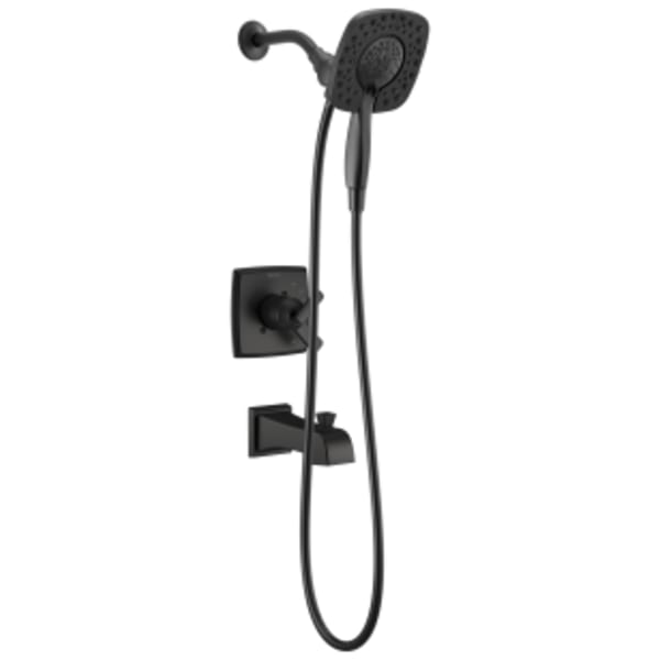 Delta Ashlyn®: Monitor® 17 Series Shower Trim with In2ition® in Matte Black