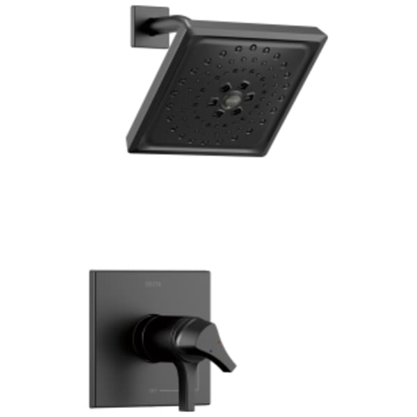 Delta Zura®: TempAssure® 17T Series Shower Trim in Matte Black
