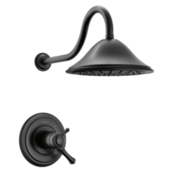 Delta Cassidy® 17T Series Thermostatic Shower Trim Matte Black