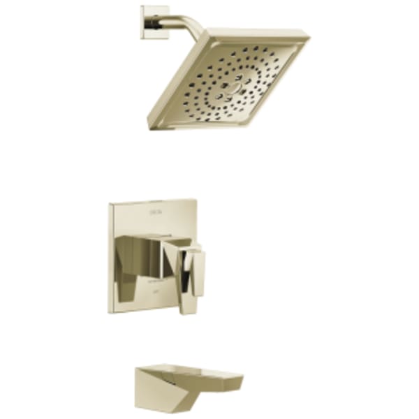 Delta Trillian™ TempAssure® 17T Series Tub & Shower Trim Lumicoat® Polished Nickel
