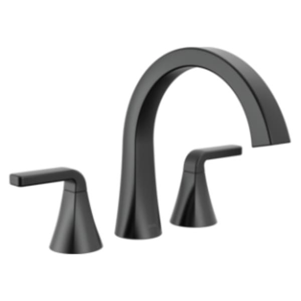 Delta Lineax™ Roman Tub Trim Matte Black