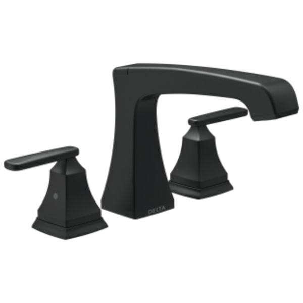 Delta Ashlyn®: Roman Tub Trim in Matte Black