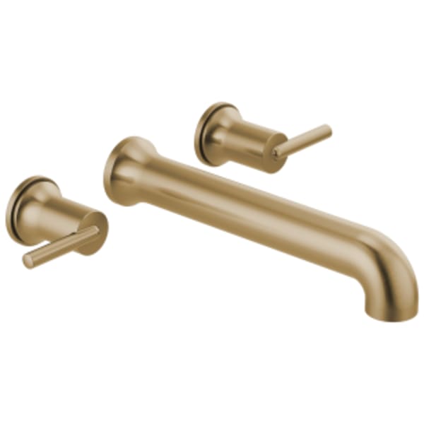 Delta Trinsic® Wall Mounted Tub Filler Champagne Bronze