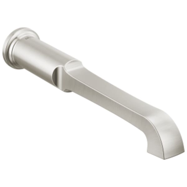 Delta Tetra™: Wall Mount Tub Filler Trim in Lumicoat Stainless