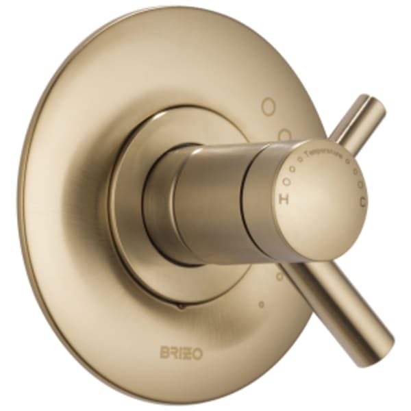 Brizo Odin® TempAssure® Thermostatic Valve Trim Luxe Gold