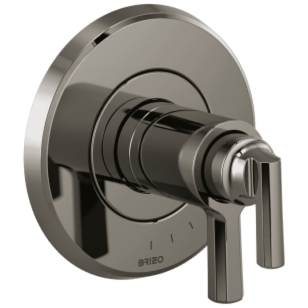 Brizo Levoir™ TempAssure® Thermostatic Valve Only Trim Brilliance Black Onyx