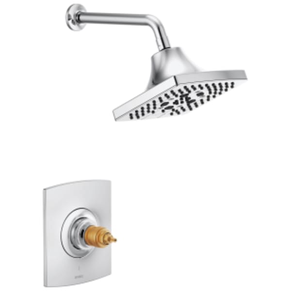 Brizo Kintsu®: TempAssure Thermostatic Shower Only Trim - Less Handles in Chrome