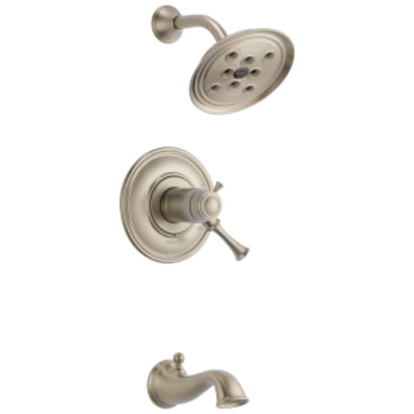 Brizo Baliza®: Tempassure® Thermostatic Tub/Shower in Brushed Nickel