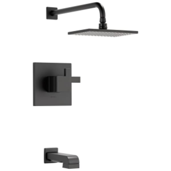 Brizo Siderna®: TempAssure® Thermostatic Tub/Shower Trim in Matte Black