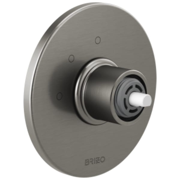 Brizo Litze®: 3-FUNCTION DIVERTER TRIM - Less Handle in Luxe Steel