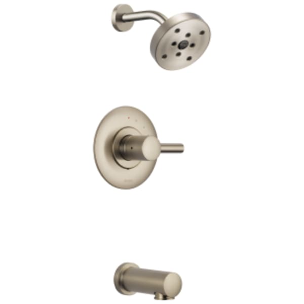 Brizo Odin®: Pressure Balance Tub/Shower in Brushed Nickel