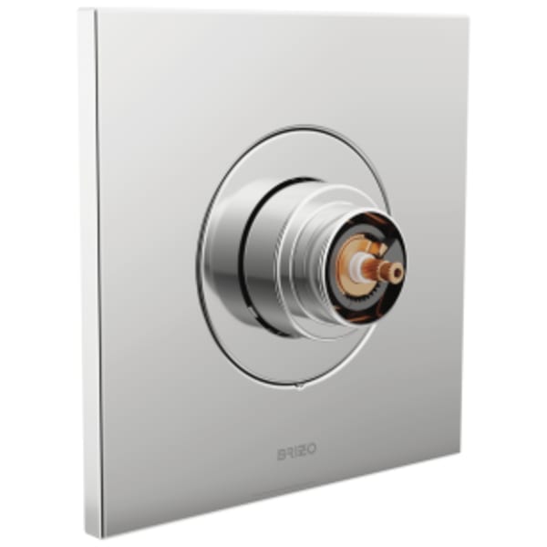 Brizo Frank Lloyd Wright®: Sensori® Thermostatic Valve Trim - Less Handle in Chrome