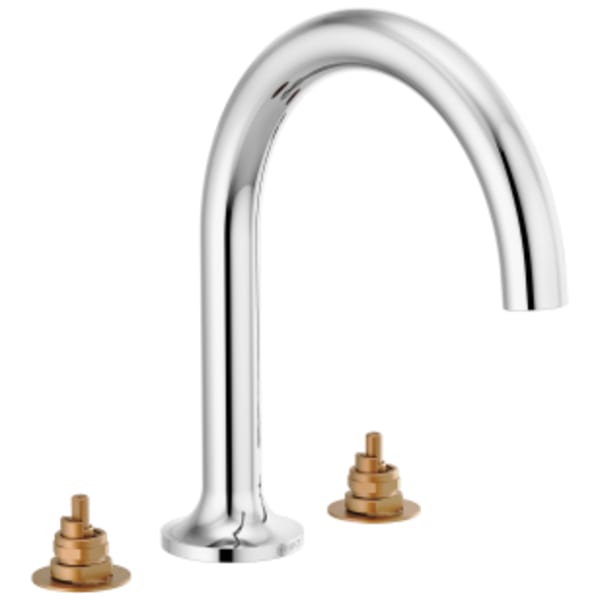Brizo Odin®: Roman Tub Faucet - Less Handles in Chrome
