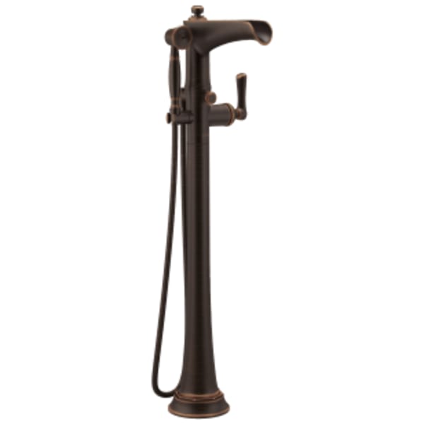 Brizo Rook®: Freestanding Floor Mount Tub Filler in Venetian Bronze