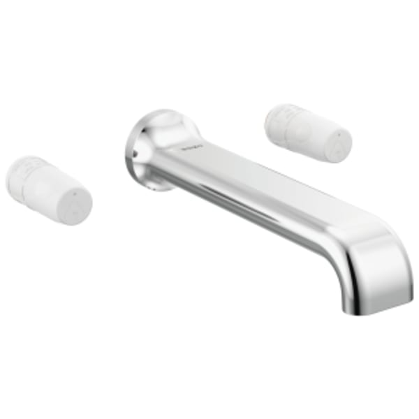 Brizo Allaria™: Two-Handle Wall Mount Tub Filler - Less Handles in Chrome