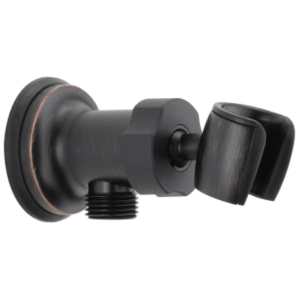Delta Universal Showering Components: Adjustable Wall Mount Elbow in Venetian Bronze