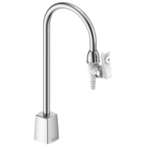 Commercial W66 Series Single Handle Water: Deck Mount Pure Water Faucet with Gooseneck Spout