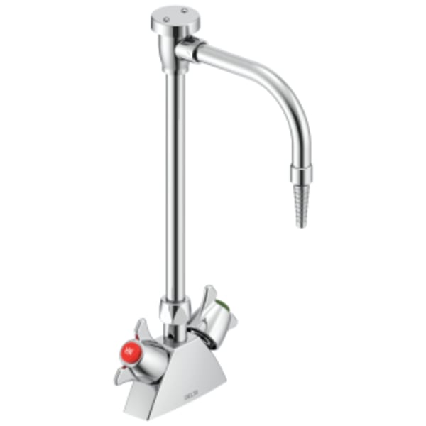 Commercial W67 Series Mixing Faucet: Two Handle 2 3/4" Deck Mount Laboratory Mixing Faucet